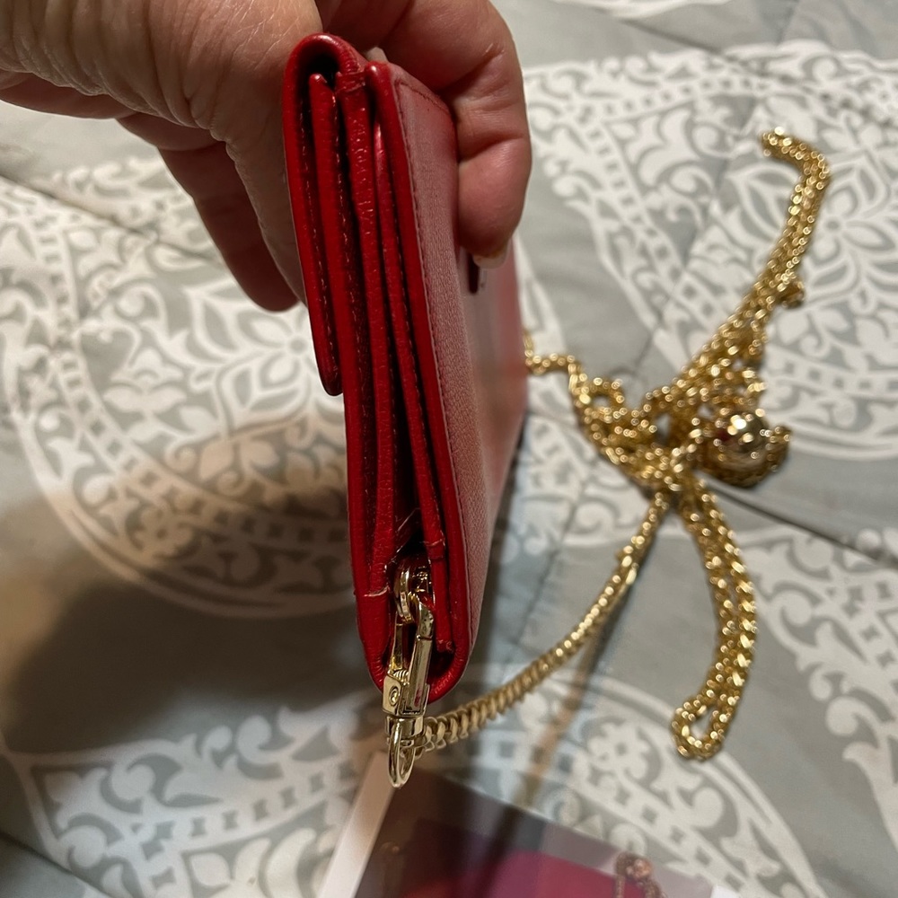 Authenticated Chanel Button Tab Wallet - image 4